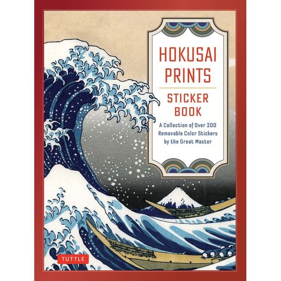 Katsushika Hokusai Other - Hokusai Prints Sticker Book: A Collection of Over 160 Removable Color Stickers b